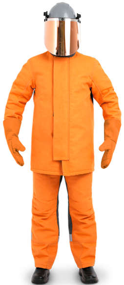 КОСТЮМ МЕТАЛЛУРГА ДЛЯ ЗАЩИТЫ ОТ ПОВЫШЕННЫХ ТЕМПЕРАТУР